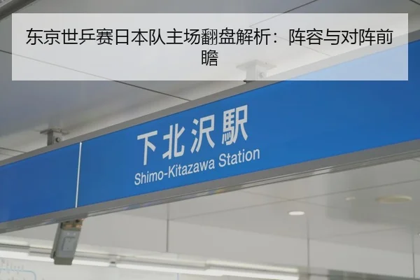 东京世乒赛日本队主场翻盘解析：阵容与对阵前瞻